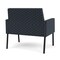 Lesro Mystic Lounge Reception Bariatric Chair, Black, RS NightSky Back, MD Farro Seat, RS NightSky Panels ML1401 - alternate 3